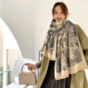 Design Print Cashmere Thick Warm Stole - Image 6