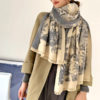 Design Print Cashmere Thick Warm Stole - Image 9