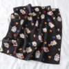 Design Print Silk Hair Small Square Neck Scarf - Image 6