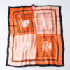 Design Print Silk Square Neck Scarves - Image 6