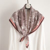 Design Silk Cartoon Print Scarf - Image 3