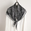 Design Silk Cartoon Print Scarf - Image 5