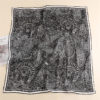 Design Silk Cartoon Print Scarf - Image 6
