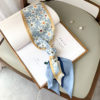 Elegant Floral Long Skinny Head Scarves - Image 4