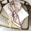 Elegant Floral Long Skinny Head Scarves - Image 7