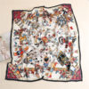 Fashion Design Print Neck Square Scarves - Image 3