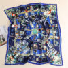 Fashion Design Print Neck Square Scarves - Image 2