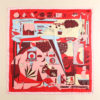 Fashion Design Print Square Silk Neck Scarf - Image 4