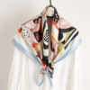 Fashion Design Print Square Silk Neck Scarf - Image 5