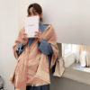 Fashion Design Print Warm Thick Scarves - Image 19