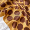 Fashion Dot Print Neck100% Silk Scarf - Image 13