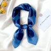 Fashion Dot Print Neck100% Silk Scarf - Image 7