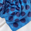 Fashion Dot Print Neck100% Silk Scarf - Image 9