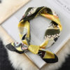 Fashion Floral Silk Square Scarf