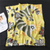 Fashion Floral Silk Square Scarf - Image 2