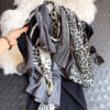 Fashion Leopard Print Scarves - Image 6