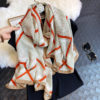Fashion Plaid Printed Scarves - Image 11
