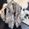 Fashion Plaid Printed Scarves - Image 6
