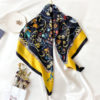 Fashion Print Square Silk Scarf - Image 8