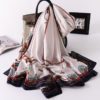 Fashion Printed Silk Stole - Image 2