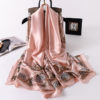 Fashion Printed Silk Stole - Image 4