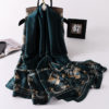 Fashion Printed Silk Stole - Image 5