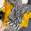 Fashion Zebra Print Scarf - Image 3