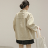 Harajuku Streetwear Solid Turn Down Collar Pockets Coat - Image 5