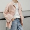 Harajuku Streetwear Solid Turn Down Collar Pockets Coat - Image 6