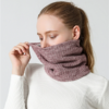 Knit Ring Neck Warm Scarf - Image 3