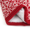 Knitted Print Christmas Ring Neck Scarf - Image 5