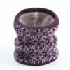 Knitted Print Christmas Ring Neck Scarf - Image 7