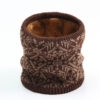 Knitted Print Christmas Ring Neck Scarf - Image 8