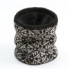 Knitted Print Christmas Ring Neck Scarf - Image 10