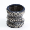 Knitted Print Ring Neck Snood Scarf - Image 2
