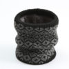 Knitted Print Ring Neck Snood Scarf - Image 5