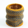 Knitted Print Ring Neck Snood Scarf - Image 7