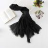 Large Size Solid Cotton Scarf - Image 15