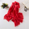 Large Size Solid Cotton Scarf - Image 3
