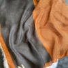 Letter Striped Print Warm Scarf - Image 11
