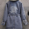 Long Sleeve Warmth Preservation Denim Jacket - Image 2