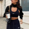 Long Sleeves Turn Collar Acrylic Sweaters - Image 10