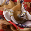 Luxury Brand Printed Silk Scarves - Image 13