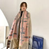 Luxury Chain Print Thick Warm Stole - Image 11