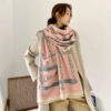 Luxury Chain Print Thick Warm Stole - Image 8