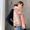 Luxury Print Cashmere Warm Scarves - Image 9