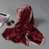 Luxury brand floral print soft scarves - Image 5