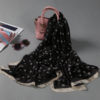 Luxury brand floral print soft scarves - Image 6