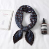 New Design Crinkle Dot Print Silk Scarf - Image 3