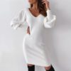 Nightclub open back knee length dress - Image 2